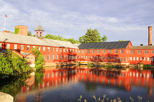 Mill on a river